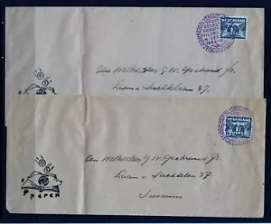 Netherlands 2x Expo cover sept 8, 1939 - Picture 1 of 1