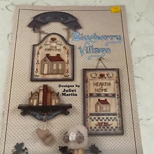 Blueberry Village by Juliet Martin 1988 Provo Craft Tole Painting Pattern Book - Picture 1 of 14