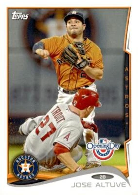 2014 Topps Opening Day #98 Jose Altuve - Image 1 of 2