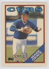 1988 Topps Traded Box Set Collector's Edition (Tiffany) Mark Grace Rookie RC