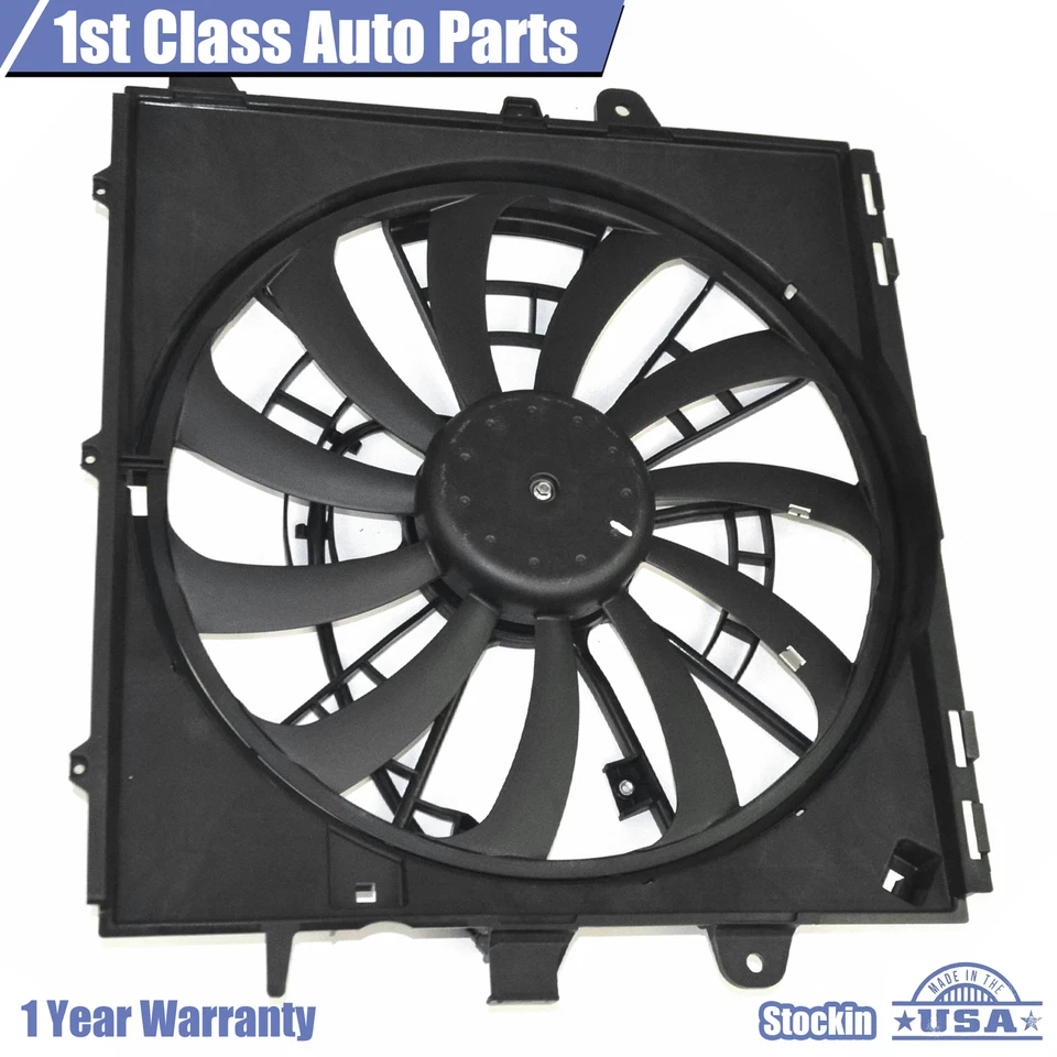 Conjunto de ventilador de refrigeración del radiador para Cadillac ATS 2013-2015 CTS 2014-2015 Foto 1 de 4