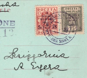 POLAND Postcard Warsaw *WYSTAWA MAREK* 1919 Exhibition CDS Ladies PPC MA644 - Picture 1 of 10