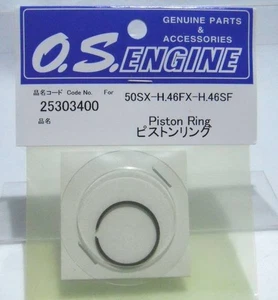 Os 50Sx-H Piston Ring Gp Helicopter T-Rex Engine Glow Overhaul Ogawa Seiki Saito - Picture 1 of 2