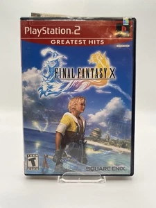Final Fantasy X 10 Sony Playstation 2 PS2 CIB Complete w/ Manual And Reg Card - Picture 1 of 7