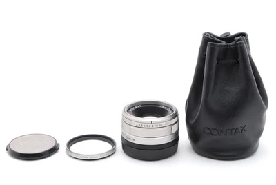 [Почти неиспользованный с чехлом] Contax Carl Zeiss Planar T* 35 мм f2 для G1 зеленый G2 ЯПОНИЯ - Изображение 1 из 4