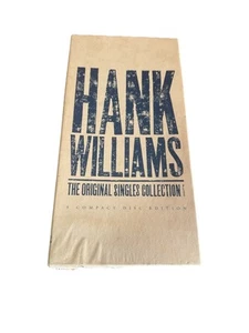 Hank Williams "The Original Singles Collection " 3cd Boxset With Book - Imagen 1 de 4