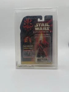 Episode 1 Phantom Menace Darth Maul Signed By Ray Park CAS 80 freshly Graded! - Picture 1 of 4