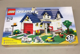 LEGO Creator 5891 Apple Tree House NEW! 3-in-1 Town Cottage Villa Garage