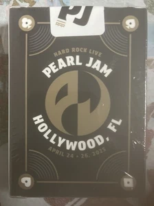 PEARL JAM 2025 HARD ROCK LIVE HOLLYWOOD FLORIDA SPIELKARTEN NEU UND VERSIEGELT - Bild 1 von 4