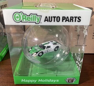 M2 Machines O'reilly Auto Parts 2025 1966 FORD GT40 MKII Holiday Ornament Rare - Picture 1 of 4