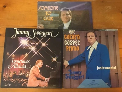 Jimmy Swaggart Lot of 3 Albums, See Pictures, Vinyls Visually rated, Gospel   R3 - Imagem 1 de 4