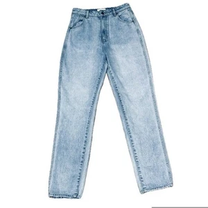 👖💿 ROLLA’S Elle Ultra High Rise Straight Jeans | 90er Blau Vintage Gr. 27 - Bild 1 von 7