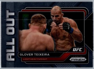 2023 Panini Prizm UFC #30 Glover Teixeira All Out - Picture 1 of 2