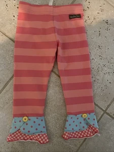 Matilda Jane Girls Big striped Pink Pants size 4 - Picture 1 of 2