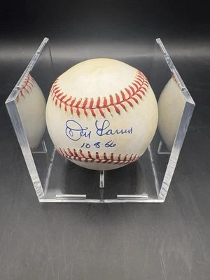 Don Larsen Signed OAL Budig Baseball - New York Yankees - Inscribed 10-8-56 - Image 1 of 3