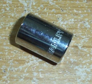 STANLEY 1/4 DRIVE 12 POINT SAE SELECT SIZE SOCKETS POLISHED CHROME STD - Picture 1 of 2