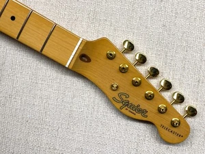 LLAVES DORADAS Genuinas Fender Squier TELECASTER MÁSTIL Arce Classic Vibe Series Tele - Imagen 1 de 22