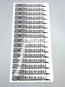 NEW MCI Racing Decals/Stickers for Team Associated Sidewinder - Picture 1 of 1