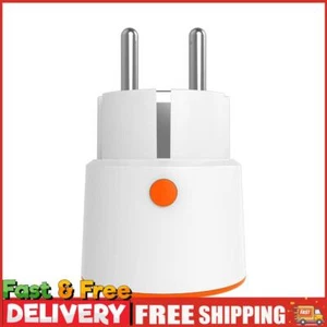 ZigBee 3.0 EU Smart Socket Power Monitor 16A EU Plug Remote Control Plug for Fan - Afbeelding 1 van 12