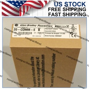 Nuovo adattatore Ethernet/IP sigillato in fabbrica Allen-Bradley 20-COMM-E SER B 20 COMM E - Foto 1 di 4