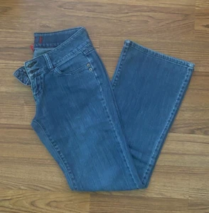 Elle Jeans w/ Lace Embellishment on Pockets - Size: 2 - Picture 1 of 5