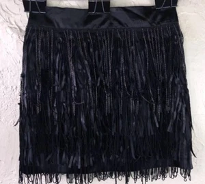 Lotus Vintage Black Above Knee Lined Skirt Size Small - Picture 1 of 4