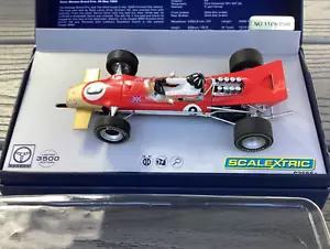 SCALEXTRIC 1/32 TEAM LOTUS TYPE 49B GRAHAM HILL 1968 SLOT CAR 1/3500 # C3656 F/S - Bild 1 von 24