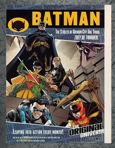 Batman DC Comics They're Tougher DC Heroes Catwoman 2000 arte publicitario impreso vintage - Imagen 1 de 1