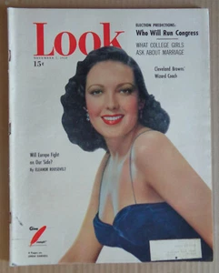 LOOK magazine November 7 1950 ELEANOR ROOSEVELT-Candy & Car ads-GROUCHO MARX ++ - Bild 1 von 8