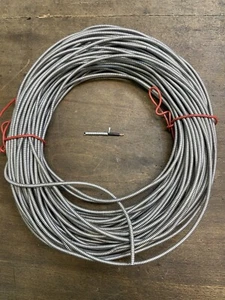 Kabel Für Oldtimer Mit Aluminium Ummantelt 2,5 mm  - Picture 1 of 2