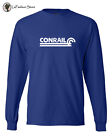  Conrail Logo Long Sleeve T-shirts Railroad Train Company Retro 80s Tee S-5XL