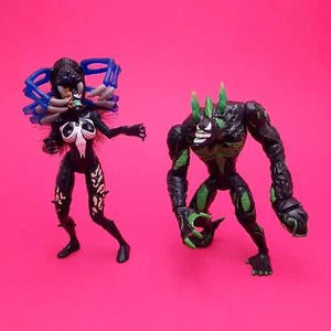 Spider-Man Animated Series ☆ Black Sea Bride of Venom Figur Marvel Toybiz 90er - Bild 1 von 6