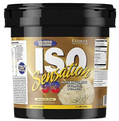 Iso Sensation 93 Whey Protein Isolate Powder - 30 gm de Proteína Foto 1 de 4