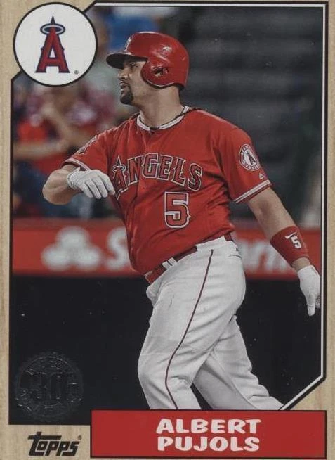 2017 Topps - Albert Pujols #87-82