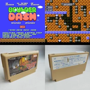 Boulder Dash pre-owned Nintendo Famicom NES Tested - Picture 1 of 11