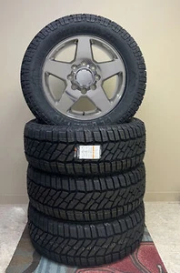 2011-2025 GMC Sierra 2500 3500 Polished 5 Spoke 20" 8 Lug Wheel Milestar XT Tire - Picture 1 of 3