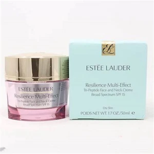 Estee Lauder Resilience Multi-Effect SPF 15 (1.7 oz) Tri-Peptide Cream Dry Skin - Picture 1 of 1