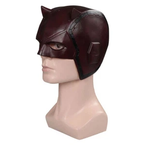 Daredevil Matt Murdock Mask Cosplay Latex Helmet Masquerade Halloween Party - Picture 1 of 7