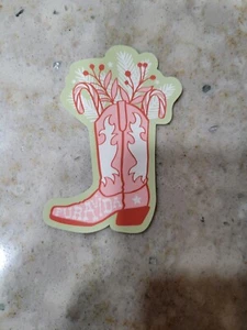 New Pura Vida December 2024 Boot Monthly Bracelet Club Sticker ONLY - Picture 1 of 1