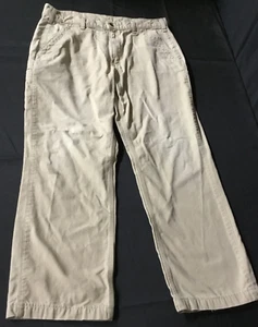 Carhartt B299 GKH Men's Canvas Khaki Relaxed Fit Pant - 36 X 30 - Picture 1 of 5