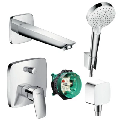 Hansgrohe Logis Unterputz Badewannenarmatur Set ibox Armatur Wanneneinlauf