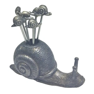 ANCIEN PRESENTOIRE PICS POUR  ESCARGOT   - Photo 1/4