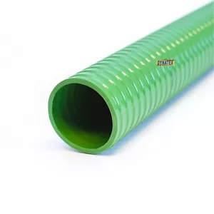 Saugschlauch 2" Förderpumpe Entwässerung 7 bar 1m 1 Meter 52mm grün mittelschwer - Bild 1 von 9