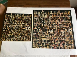 Complete ! Sebastian Miniatures *500 Piece* Puzzle Figurines Dahl Rogers Group - Picture 1 of 16