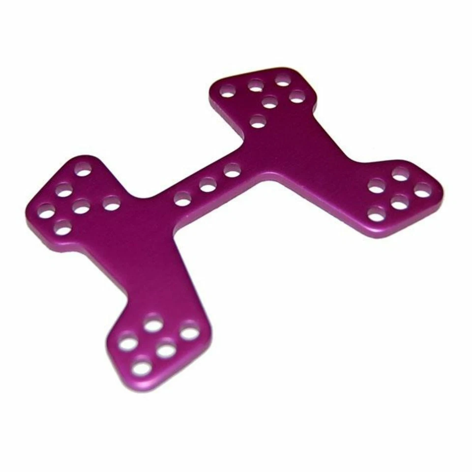Himoto 06013 12003 Dämpferbrücke vorne 1-10 Alu lila - Bild 1 von 1