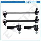 For 2005 2006 2007 2008 2009 Ford Escape 4pcs Front Outer Tie Rods Sway Bars Kit