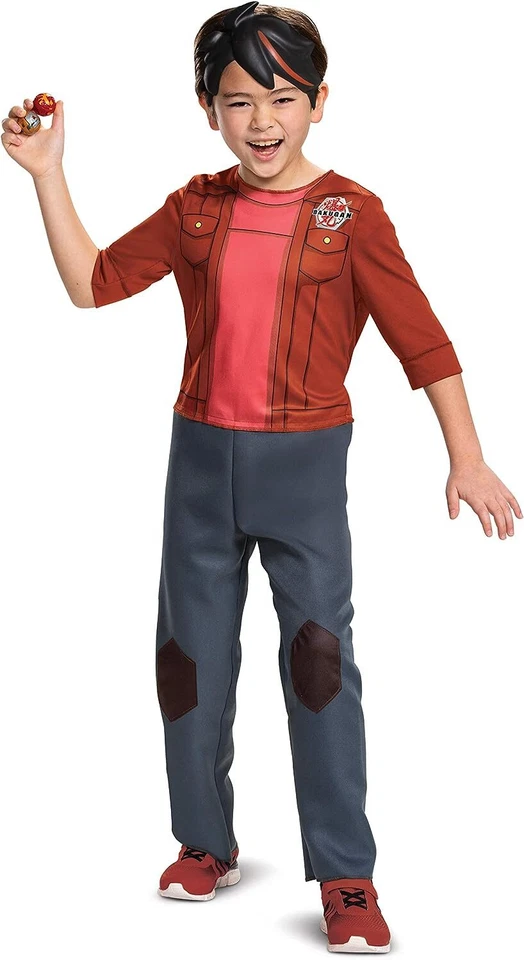 Bakugan Dan Kuso Classic Boys Size L 10/12 Anime Costume Disguise 7fjdzc1
