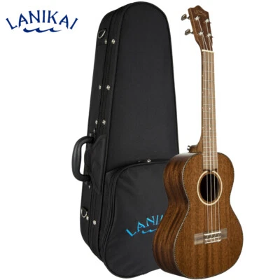 Lanikai MAS-T All Solid Mahogany Series Tenor Acoustic Ukulele With Foam Case - Image 1 of 4
