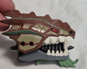 LEGO Montado Cabeza de Dragón Grande Mandíbula Superior e Inferior Ninjago Defensa de la Tierra 2509 - Imagen 1 de 6