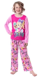 Jojo Siwa Girls' Jojo and BowBow Shine 2 Piece Pajama Pant Set - Picture 1 of 3
